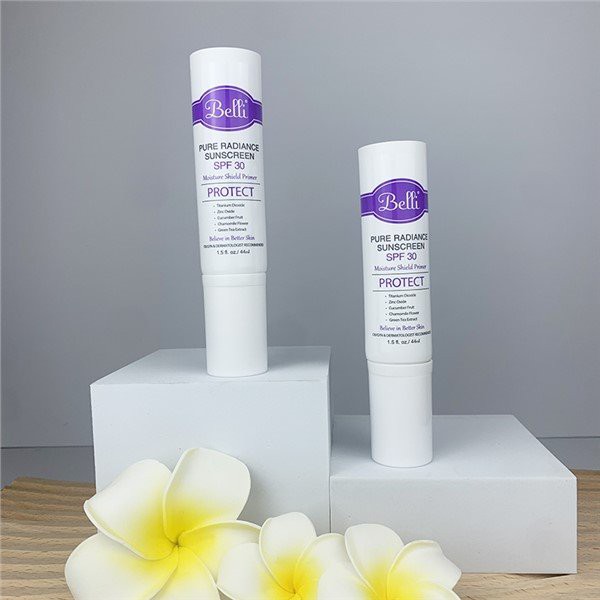 Empty Cosmetic Body Lotion Plastic Tube