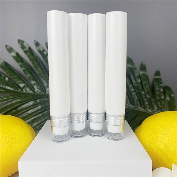 White Plastic Three Ball Massage Tube