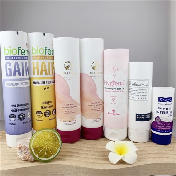 Skincare Cosmetic Tube With Flip Top Cap